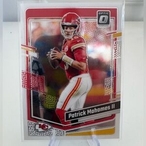 2023 Patrick Mahomes Donruss Optic Card